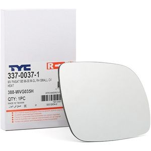 TYC Spiegelglas VW,SEAT 337-0037-1 3B1857522C,6N1857522C,3B1857522 Dodehoekspiegel,Spiegelglas, buitenspiegel