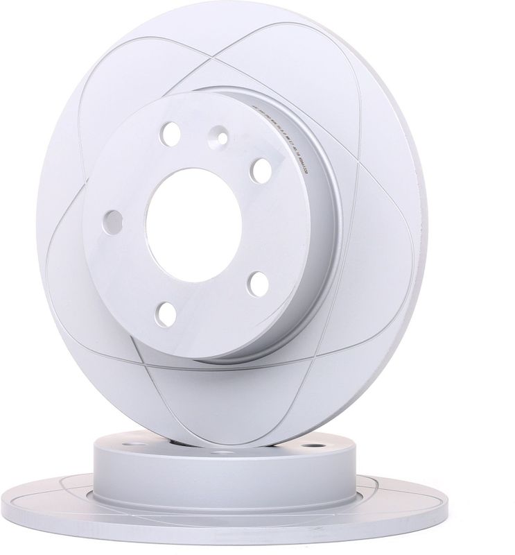 ATE - PowerDisc - Remschijf - Achteras - Gecoat - Buitendiameter 264 mm