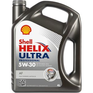 SHELL - Helix Ultra Prof AF - Motorolie - 4 liter - Viscositeit 5W-30