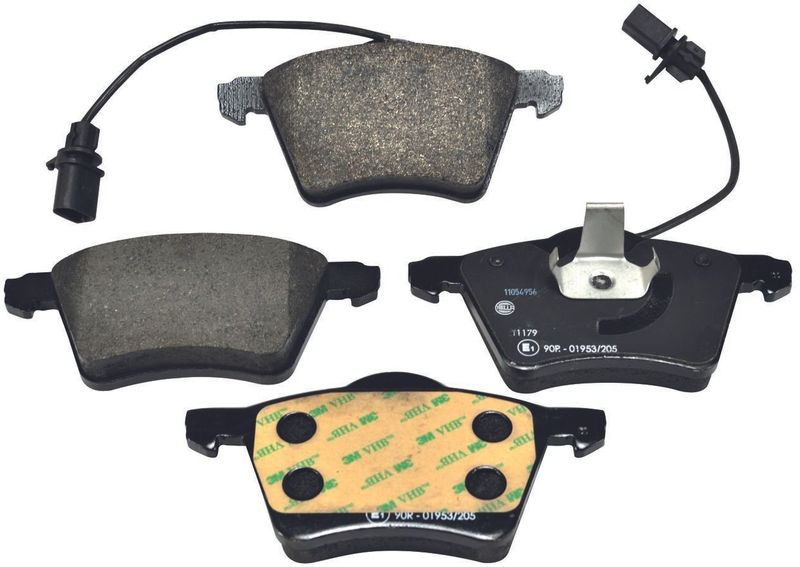 HELLA Remblokkenset VW 8DB 355 008-771 7D0698151A,7884D982