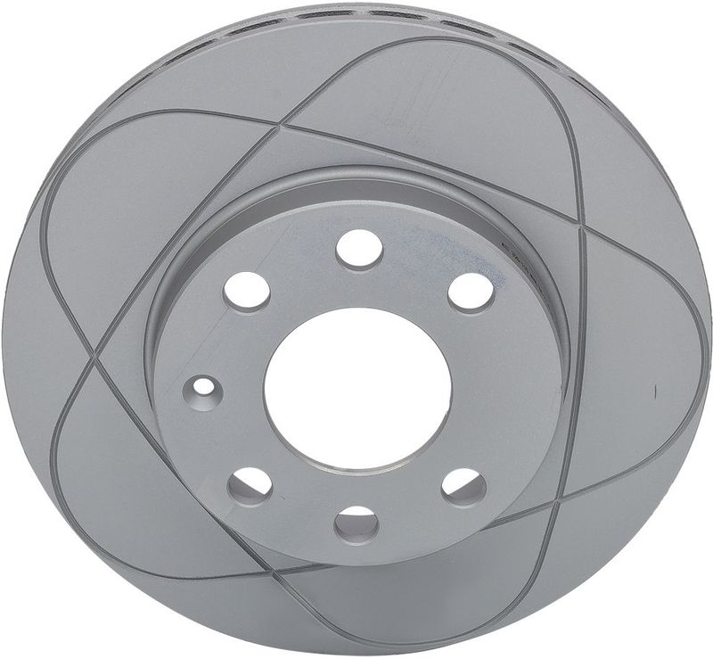 ATE - PowerDisc - Remschijf - Vooras - Geventileerd - Gecoat - 236 mm