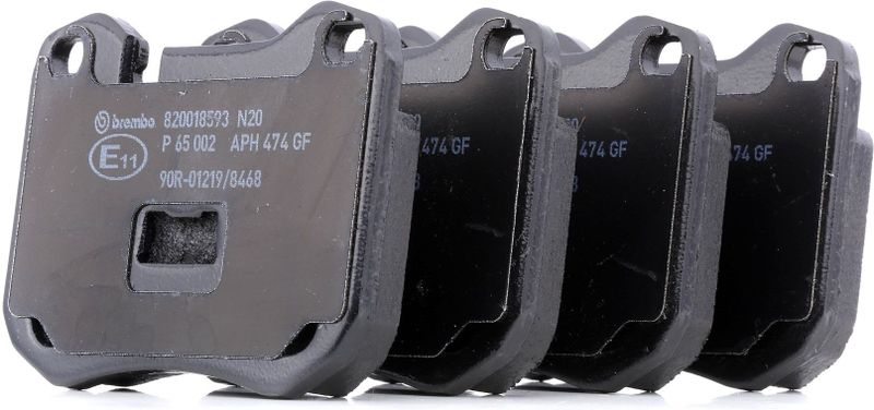 BREMBO Remblokkenset PORSCHE P 65 002 7159D251,92835195100,92835195102 94435195100,94435195100TPP,94435195102,94435195103,7159D443,7325D443,477698155