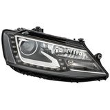 Volkswagen - Koplamp - Rechts - Jetta IV 10- - Xenon - Hella 1ZS 011 192-021