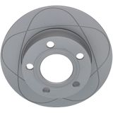 ATE - PowerDisc - Remschijf - Gecoat - Achteras - Voor VW en AUDI