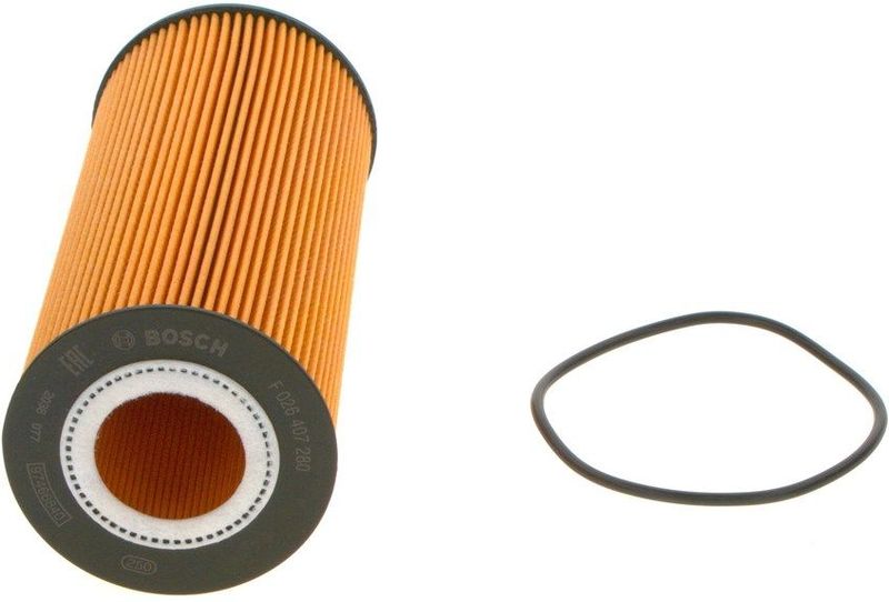 BOSCH Oliefilter MERCEDES-BENZ,SETRA F 026 407 280 A9361840225,0019965630,9361840225 A9361800009,MX934140,6052241,0019965631,10873159,9361800009
