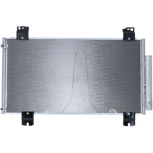 Honda - Condensor - Airconditioning - Aluminium - Met Droger - 726 mm x 390 mm x 16 mm