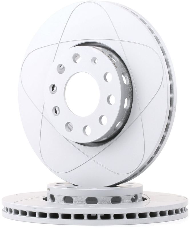 ATE - PowerDisc - Remschijf - Vooras - Geventileerd - Buitendiameter 288 mm - Remschijfdikte 25 mm