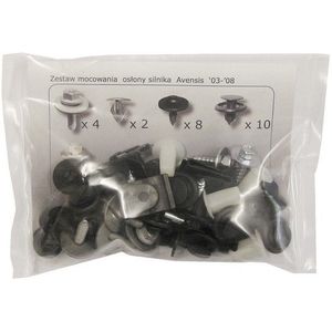 ROMIX Bevestigingselement, motorafdekking TOYOTA 90205