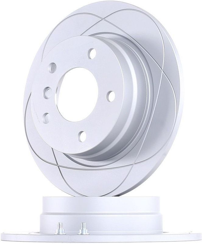 ATE - PowerDisc - Remschijf - Achteras - Gecoat - Voor voertuigen met ABS