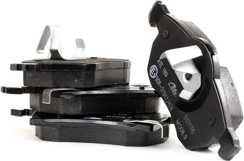 ATE - Remblokkenset - Set Assen - Vooras - Voor Voertuigen Met ABS