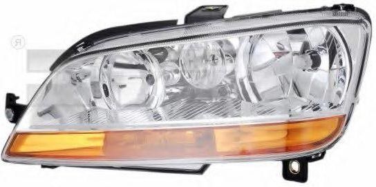 TYC Koplampen FIAT 20-0456-05-2 0000051708730,51708730,51747605 Koplamp