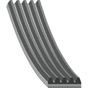 FEBI BILSTEIN Multiriem MERCEDES-BENZ 186373 0039934596,A0039934596 Poly-V-riem,Multi-V-riem,Poly V Snaar