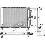 DENSO Koelerpakket RENAULT DRM23103 8200732379 Koelpakket,Koelerset,Koelmodule