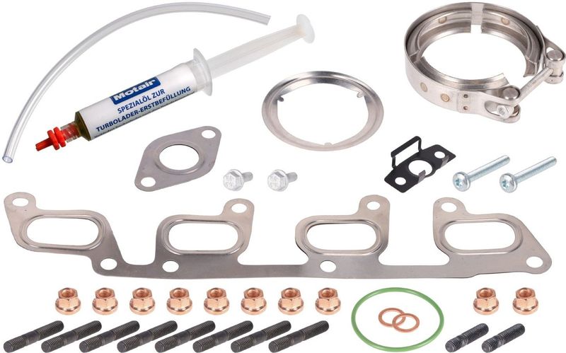 FEBI BILSTEIN Turbocharger, montageset VW 190507 03L253039E,3L253039E