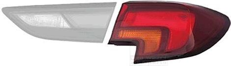 VanWezel 3810932 - Verre Achterlicht Rechts - Voor Opel Astra K - 2015 tot 2021