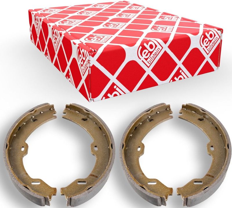 FEBI BILSTEIN Handrem MERCEDES-BENZ 23194 2304200320,2304200320S1,A2304200320 Remschoenset, parkeerrem A2304200320S1