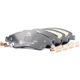 ATE - Remblokkenset - Set Assen - Vooras - Met Akoestische Slijtagewaarschuwing