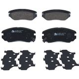 ATE - Remblokkenset - Set Assen - Vooras - Met Akoestische Slijtagewaarschuwing