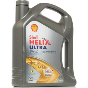 SHELL - Helix Ultra - Motorolie - 5W-40 - 4 liter