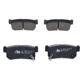 ATE - Remblokkenset - Achteras - Voor voertuigen met ABS - Set assen