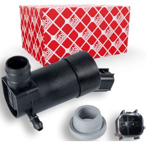 Jaguar - Ruitensproeierpomp - Monopomp - 12 Volt - 2 Aansluitingen