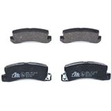 ATE - Remblokkenset - Set Assen - Vooras en Achteras - Met Akoestische Slijtagewaarschuwing