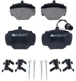 Remblokken Set - Land Rover - Achter - Set van 4 Remblokken - Inclusief Slijtageindicator