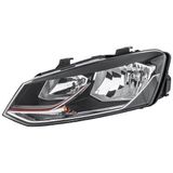 Volkswagen - Hella 1EB 012 034-051 - Koplamp - Links - Halogeen - Met Knipperlamp