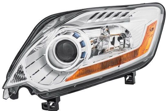 Ford - Koplamp Links - Hella 1el 009 696-751 - Voor Voertuigen met Xenon Verlichting