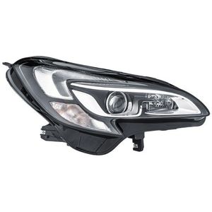 Opel - Corsa E - Koplamp - Rechts - Xenon - Hella 1EF 011 830-101