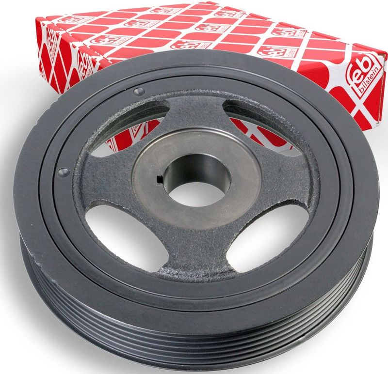 FEBI BILSTEIN Krukaspoelie TOYOTA 103859 134700Q010,134700Q011,134700Q012 Riemschijf Krukas,Riemschijf, krukas