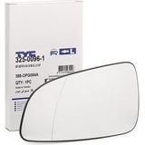 TYC Spiegelglas OPEL 325-0096-1 6428200,13141989 Dodehoekspiegel,Spiegelglas, buitenspiegel