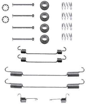 DELPHI Toebehoren, remschoen FORD LY1139 1006005