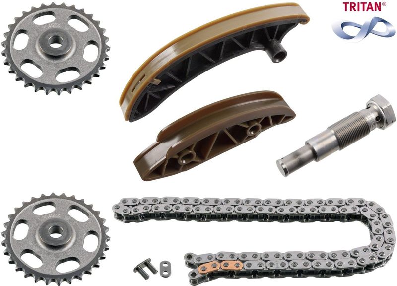 FEBI BILSTEIN Distributiekettingset MERCEDES-BENZ 181933 A0009938276,A0009938276S6,0009938276 0009938276S6