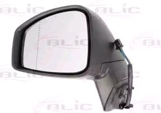 BLIC Buitenspiegel RENAULT 5402-09-2002153P 261650002R,963021615R,963665922R Zijspiegel,Spiegel,Achteruitkijkspiegel,Autospiegel,Dodehoekspiegel