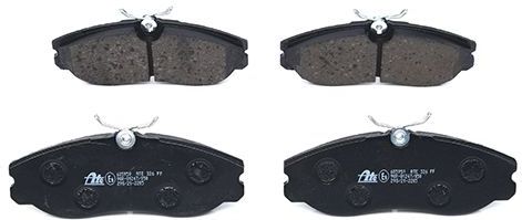 ATE - Remblokkenset - Vooras - Set assen - Remsysteem Lucas / TRW