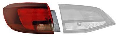 VanWezel 3811931 - Verre Achterlicht - Links - Voor Opel Astra K - 2015 tot 2021