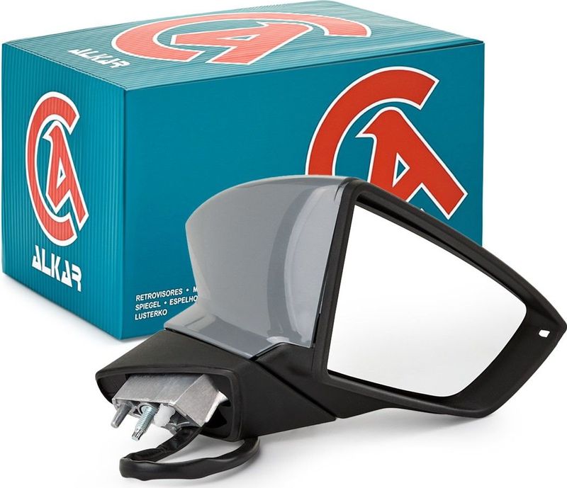 ALKAR Buitenspiegel SEAT 6144807 5F0857538BGRU,5F0949102A,5F1857508P Zijspiegel,Spiegel,Achteruitkijkspiegel,Autospiegel,Dodehoekspiegel 5F0857522A