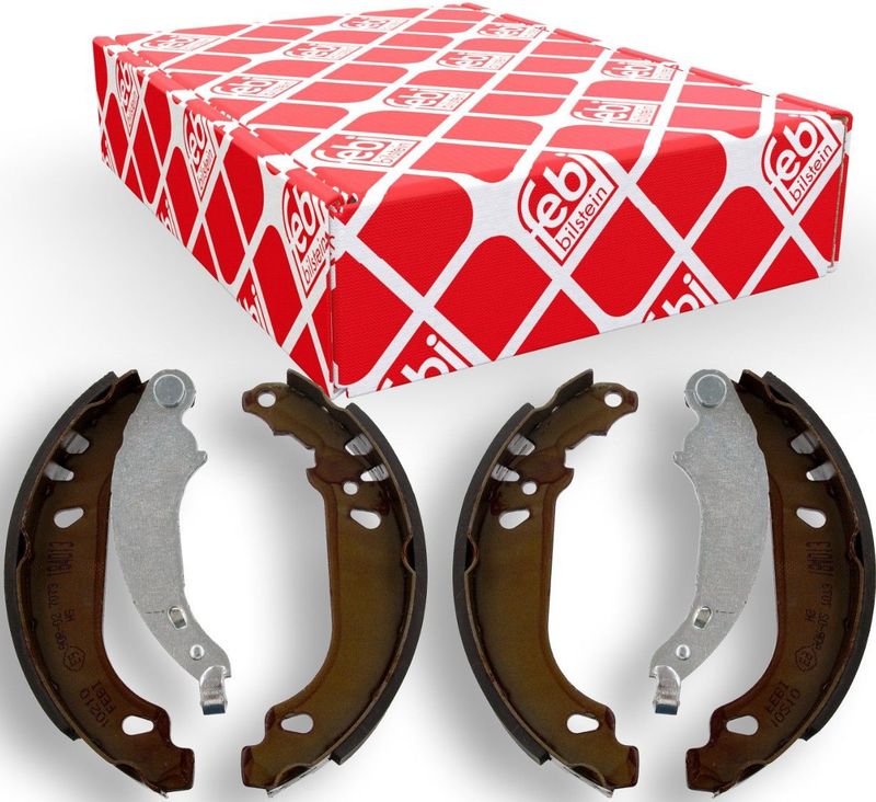 FEBI BILSTEIN Remschoenen PEUGEOT 33990 4241K5,4241N1 Remschoenen Set,Remschoenset