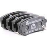 ATE - Remblokkenset - Set Assen - Voor Achteras - Voor Voertuigen Met ABS