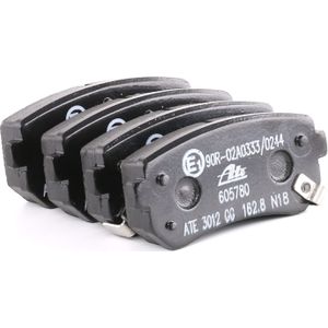 ATE - Remblokkenset - Set Assen - Voor Achteras - Voor Voertuigen Met ABS