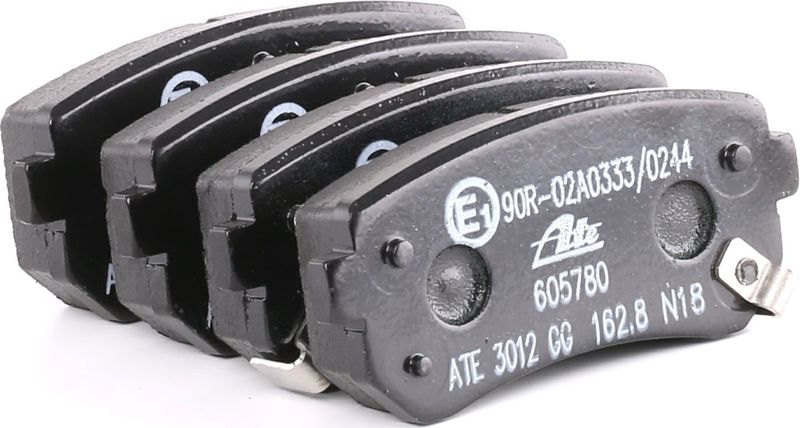 ATE - Remblokkenset - Set Assen - Voor Achteras - Voor Voertuigen Met ABS