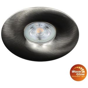 Philips LED spot GU10 2.8-35Watt rond NIKKEL dimbaar dimtone