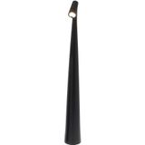 Set 2x Nordic Design LED Tafellampen Nachtlampen Oplaadbaar zwart - USB-C - 34+45cm Dimbaar