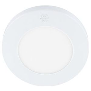 LED inbouwspot met ingebouwde bewegingssensor WIT 9Watt rond microwave sensor