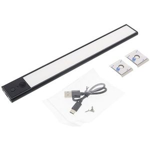 Geronimo oplaadbaar LED bar 30cm 2W Switch Tone zwart dimbaar