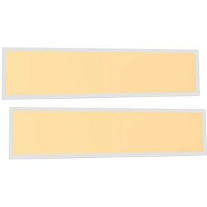 Set van 2 stuks: LED Paneel – 30×120 – 3000K Warm Wit – 36W – 4500 LM – 125 lm/W – Premium