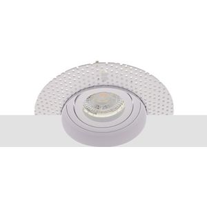 Philips LED trimless stucframe spot kantelbaar GU10 3-35Watt rond WIT dimbaar
