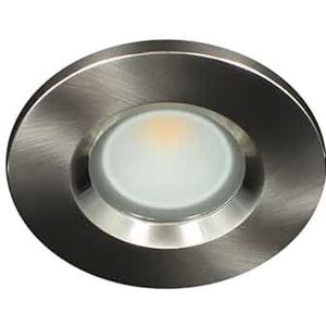Camilla LED spot GU10 COB 5Watt rond NIKKEL IP65 dimbaar