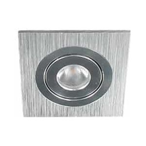 Libra LED mini spot kantelbaar 3Watt vierkant dimbaar
